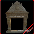 Best-Selling House Decorative Hand Carved Stone Fireplace Frame